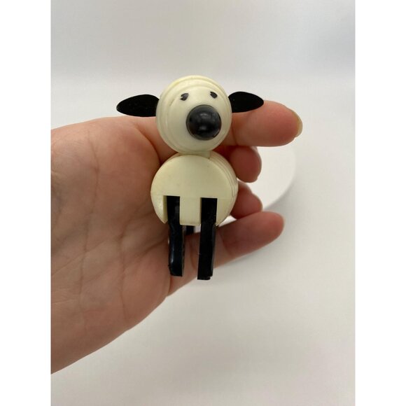 Vintage 70s Fisher-Price Play Family Farm Animal White Sheep Toy - Picture 6 of 8